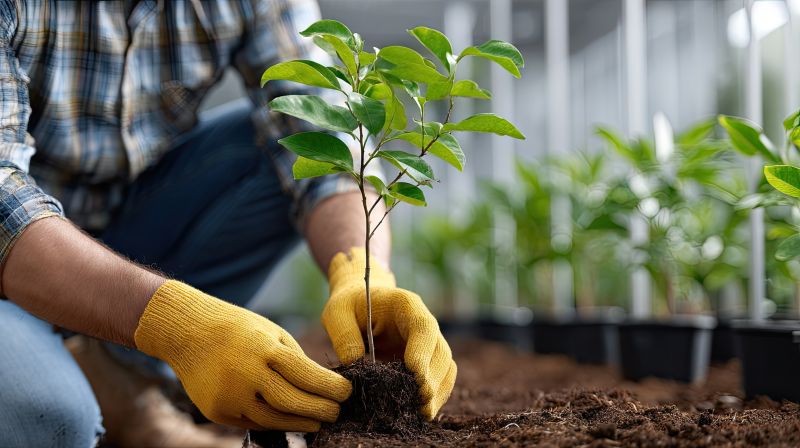 Apple Tree Planting