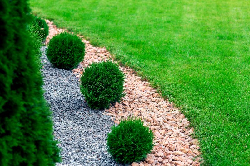 Border Stone Installation