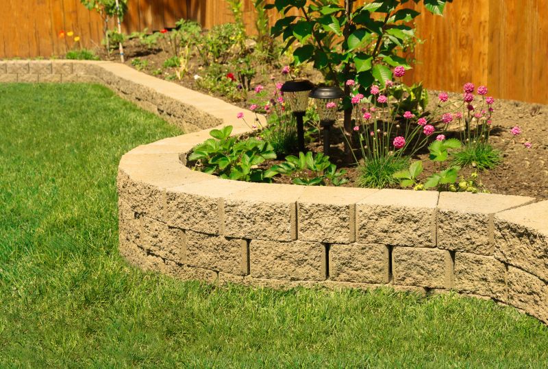 Border Stone Installation