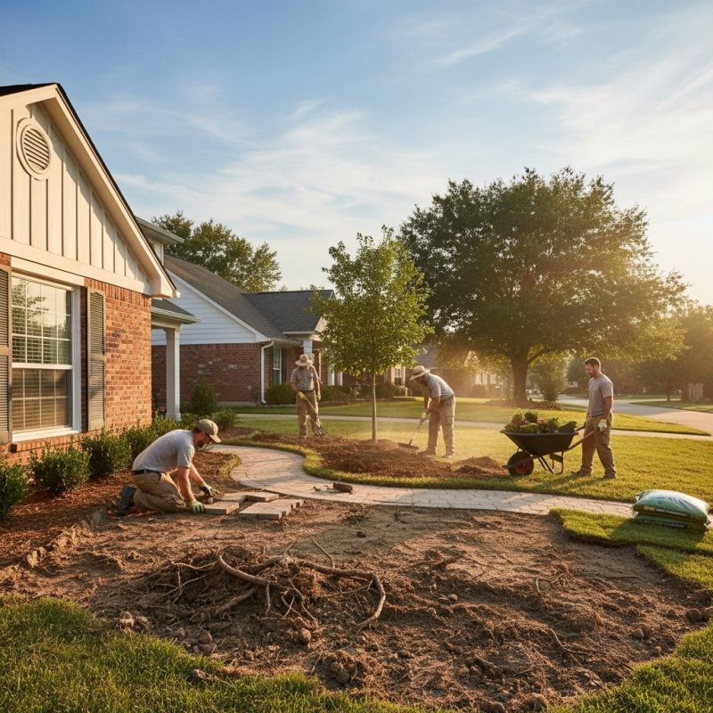 Commercial Landscape Service detail