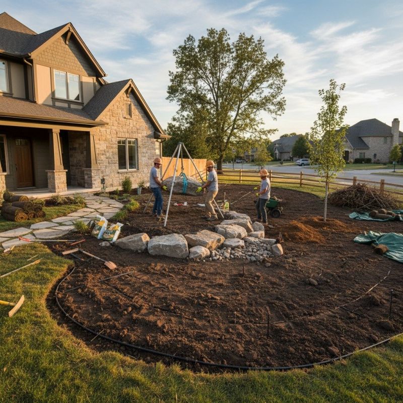 Landscaping Installation detail