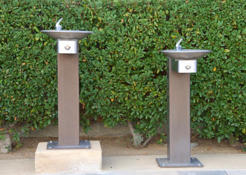 Patio Fountain Installation