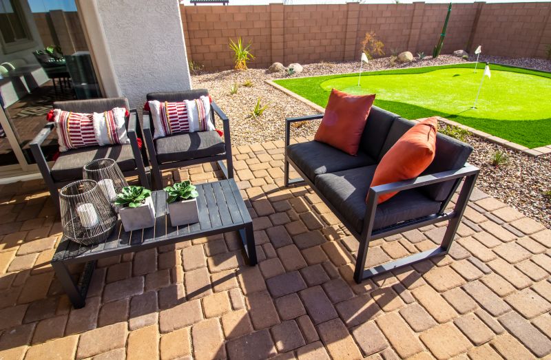 Modern Paver Layout