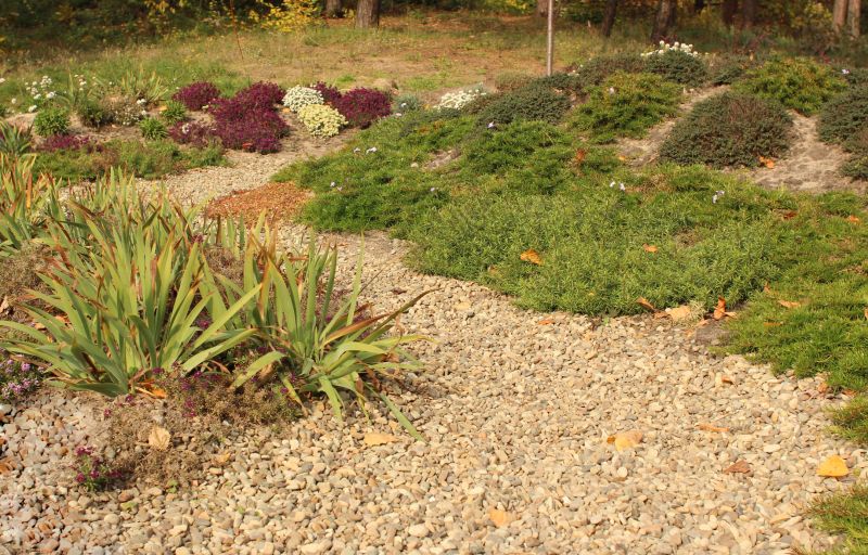 Pea Gravel Spreading