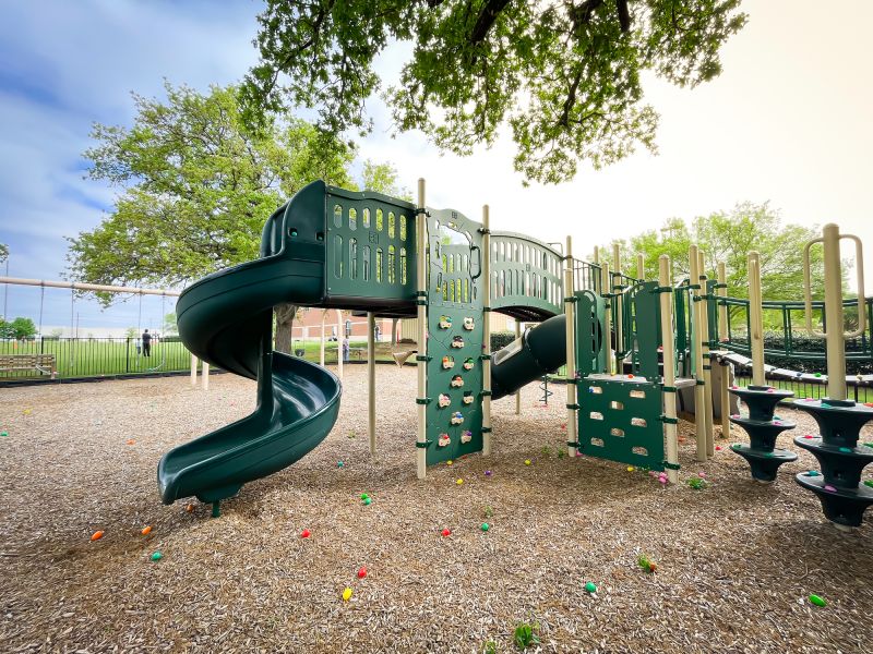 Playground Mulch Delivery