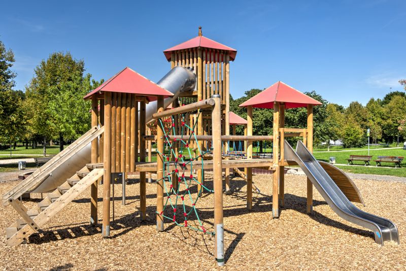 Playground Mulch Installation