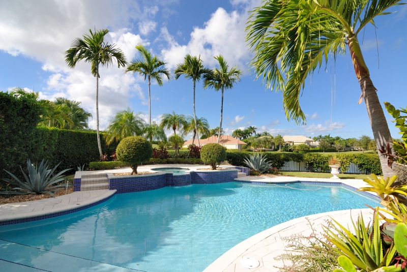 Pool Landscaping Service