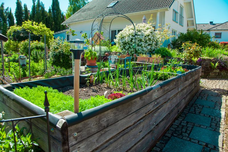 Raised Flower Bed Installation