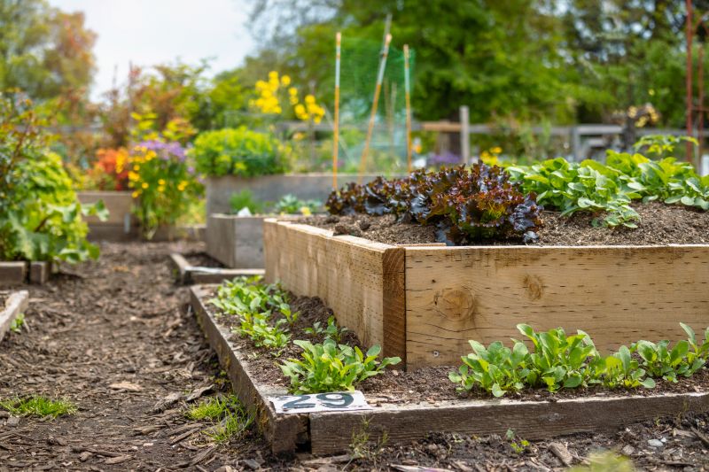 Raised Flower Bed Installation