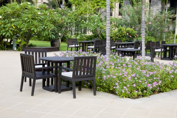 Courtyard Landscaping in Doylestown