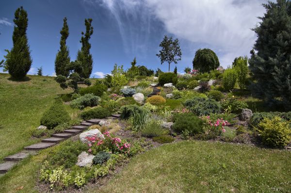 Steep Terrain Landscaping in Doylestown