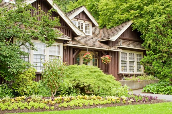 Log Home Landscaping in Doylestown
